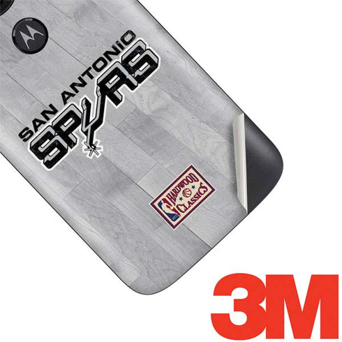 NBA San Antonio Spurs Hardwood Classics Moto E5 Play Skin